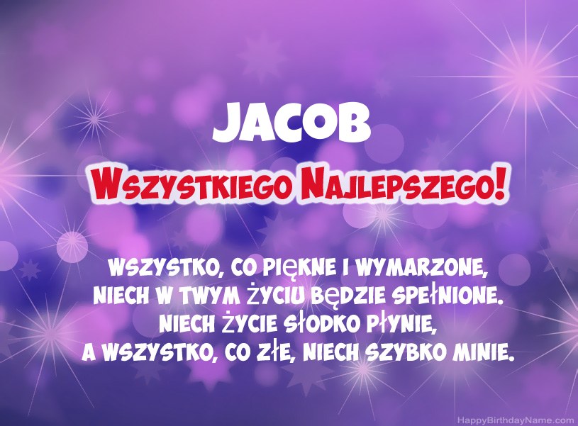 Hermosas imágenes para el feliz cumpleaños de Jacob Hermosas imágenes para el feliz cumpleaños de Jacob