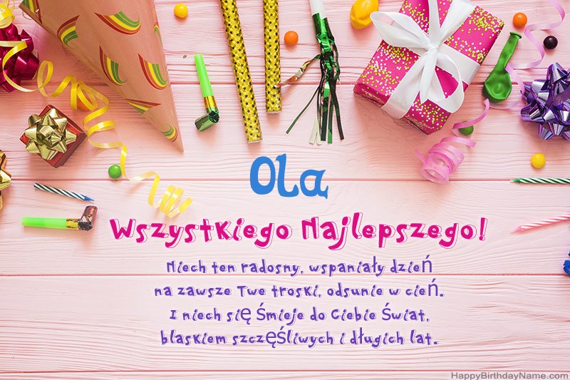 Descargar Happy Birthday card Ola gratis Descargar Happy Birthday card Ola gratis