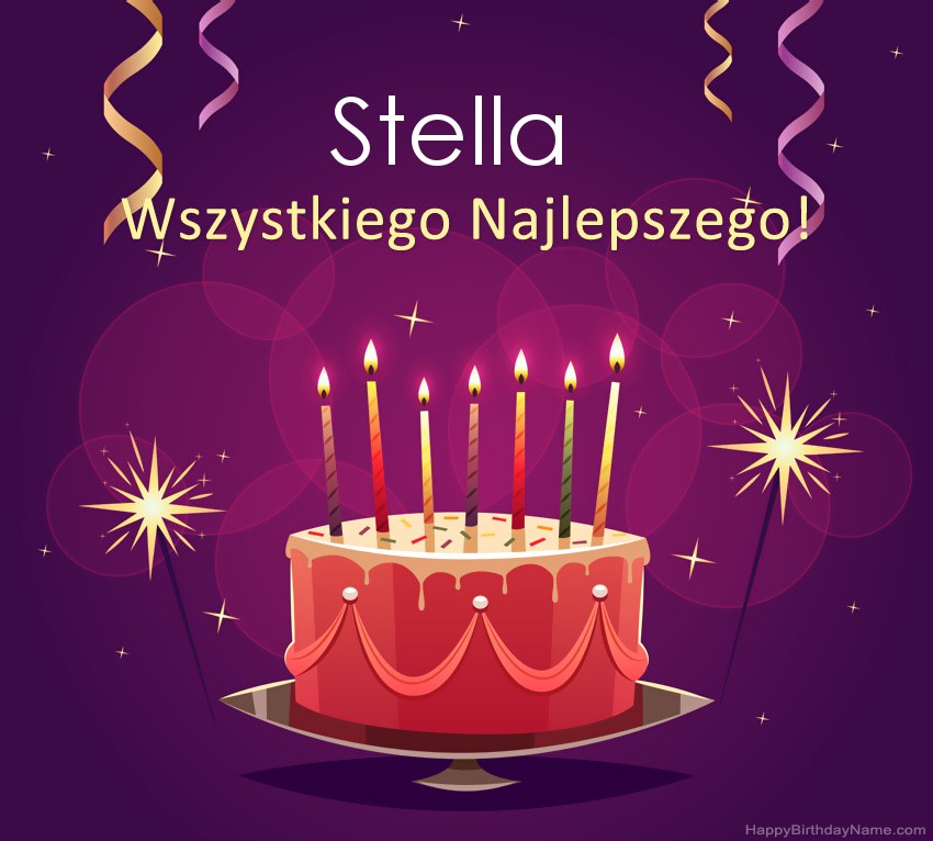 Saludos graciosos para feliz cumpleaños Stella fotos Saludos graciosos para feliz cumpleaños Stella fotos