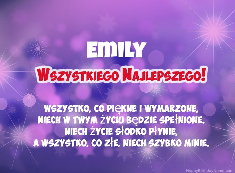 Hermosas imágenes para el feliz cumpleaños de Emily Hermosas imágenes para el feliz cumpleaños de Emily