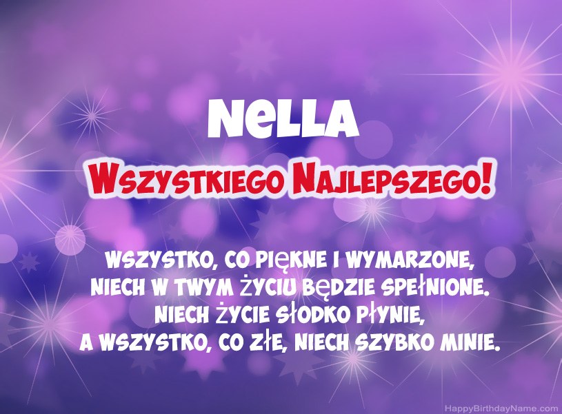 Hermosas imágenes para el feliz cumpleaños de Nella Hermosas imágenes para el feliz cumpleaños de Nella