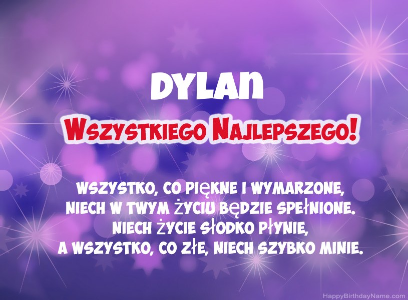 Hermosas imágenes para el feliz cumpleaños de Dylan Hermosas imágenes para el feliz cumpleaños de Dylan