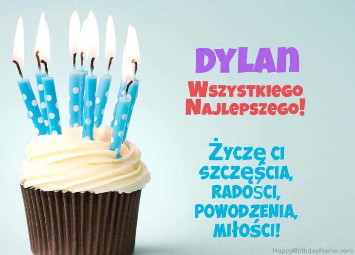 Felicitaciones por el feliz cumpleaños de Dylan Felicitaciones por el feliz cumpleaños de Dylan