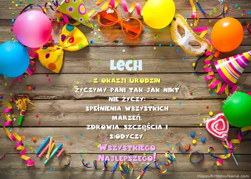 Feliz cumpleaños Lech photo Feliz cumpleaños Lech photo