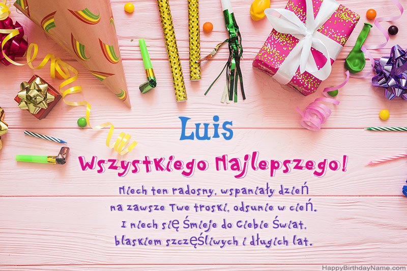 Descargar Happy Birthday card Luis gratis Descargar Happy Birthday card Luis gratis