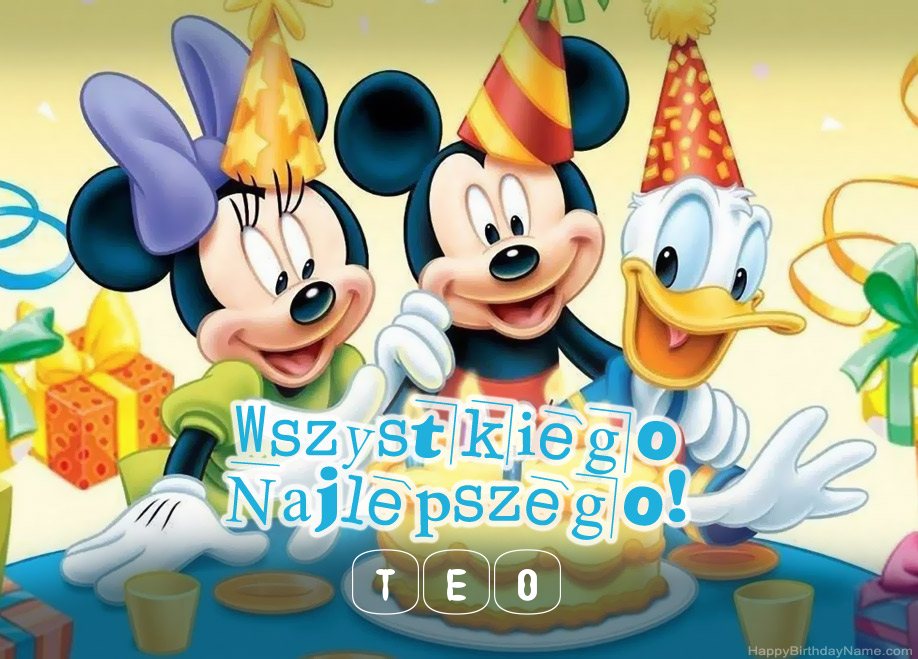 Saludos de cumpleaños infantiles para Teo Saludos de cumpleaños infantiles para Teo