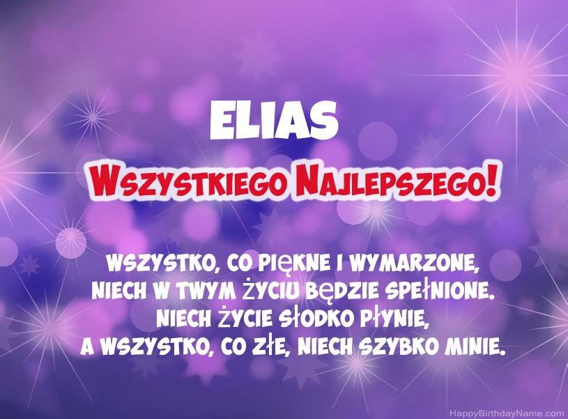Hermosas imágenes para el feliz cumpleaños de Elias