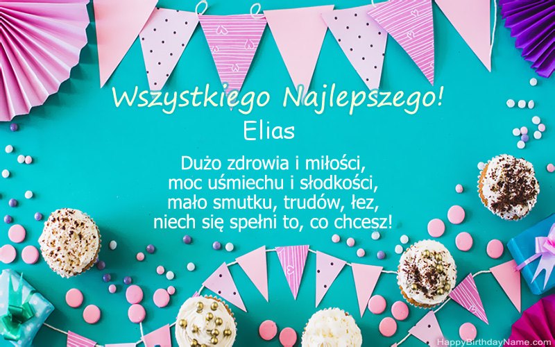 Feliz cumpleaños Elias, bellas imágenes