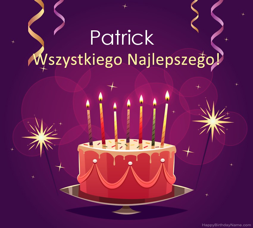 Saludos graciosos para feliz cumpleaños Patrick fotos Saludos graciosos para feliz cumpleaños Patrick fotos