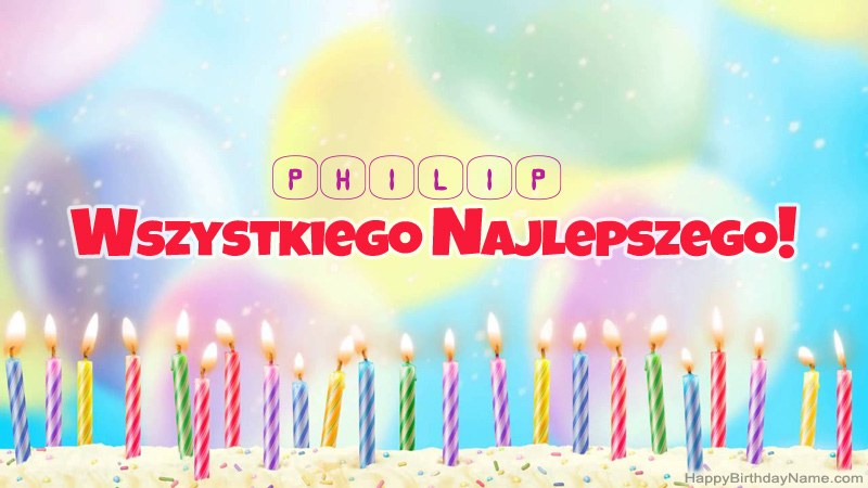 Divertidas tarjetas de feliz cumpleaños para Philip