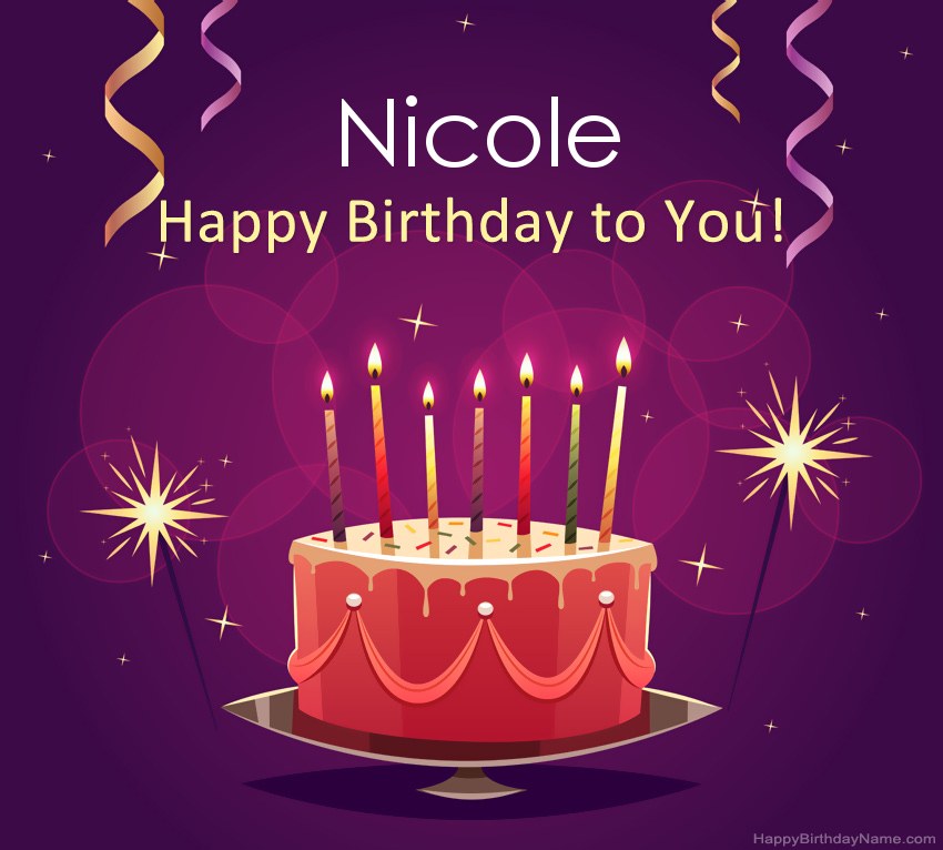 Funny greetings for Happy Birthday Nicole pictures