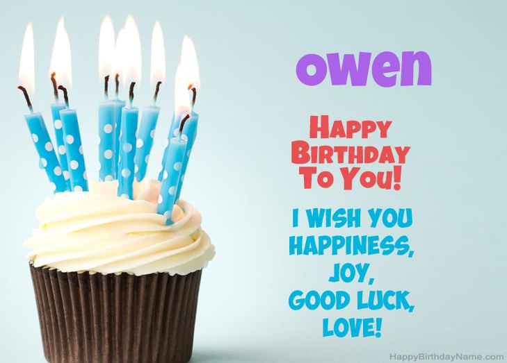 Congratulations for Happy Birthday of Owen Congratulations for Happy Birthday of Owen