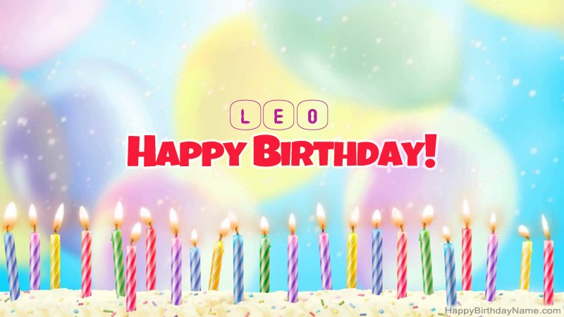 Funny Happy Birthday cards for Leo Funny Happy Birthday cards for Leo