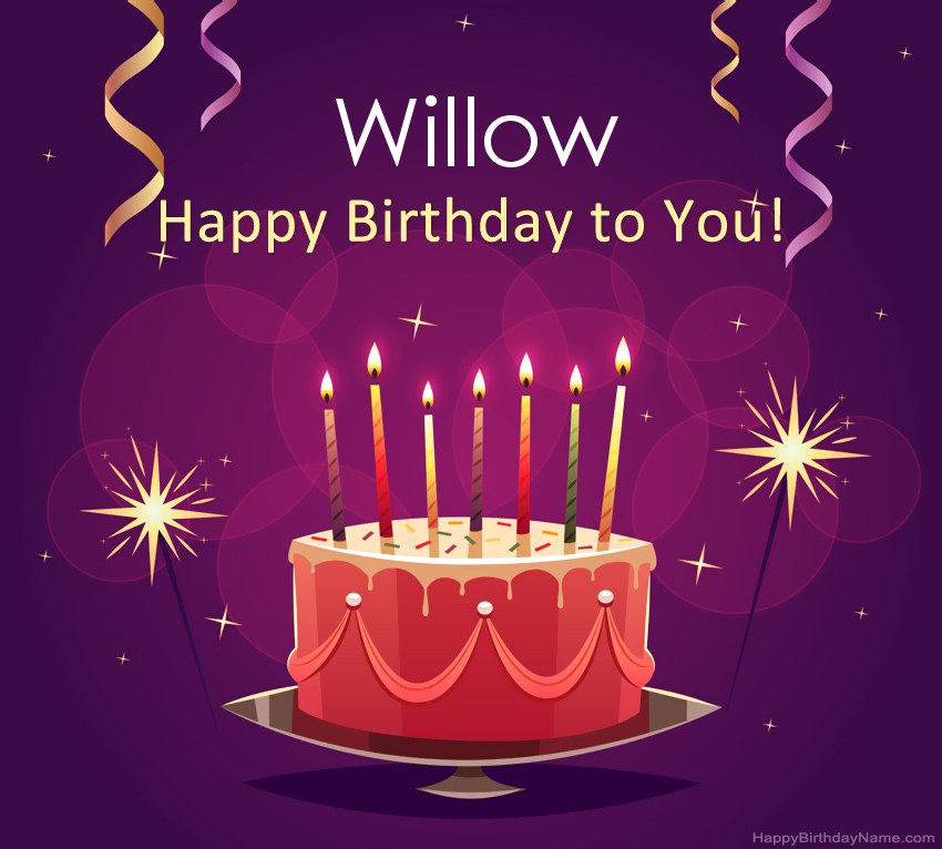 Funny greetings for Happy Birthday Willow pictures