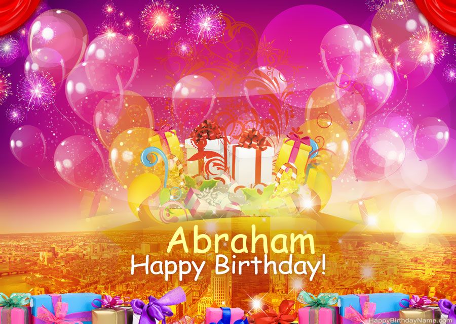 Funny pictures Happy Birthday Abraham