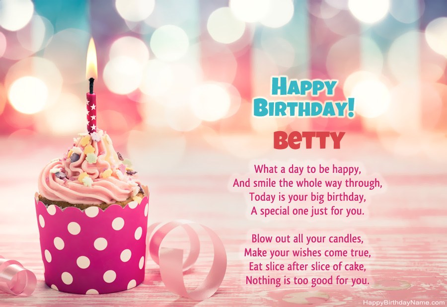 Download Happy Birthday card Betty free
