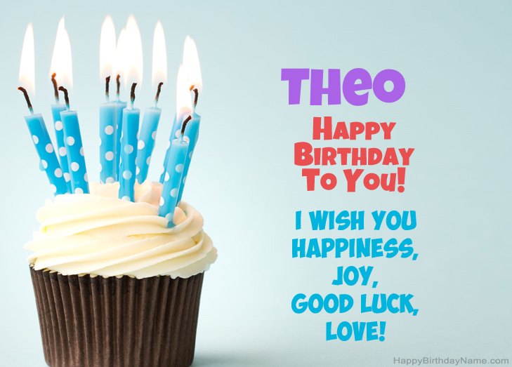Congratulations for Happy Birthday of Theo Congratulations for Happy Birthday of Theo
