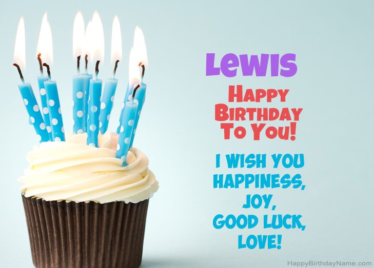 Congratulations for Happy Birthday of Lewis Congratulations for Happy Birthday of Lewis