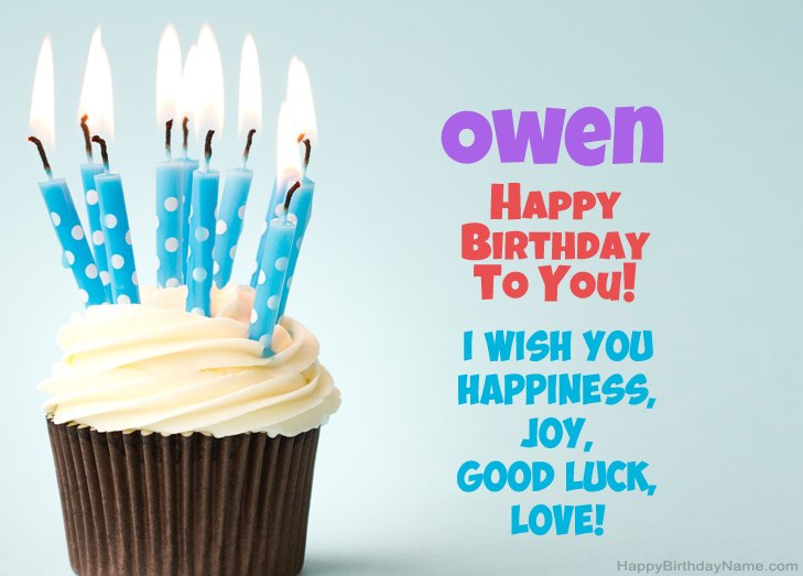 Congratulations for Happy Birthday of Owen Congratulations for Happy Birthday of Owen