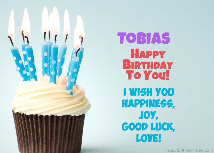 Congratulations for Happy Birthday of Tobias Congratulations for Happy Birthday of Tobias