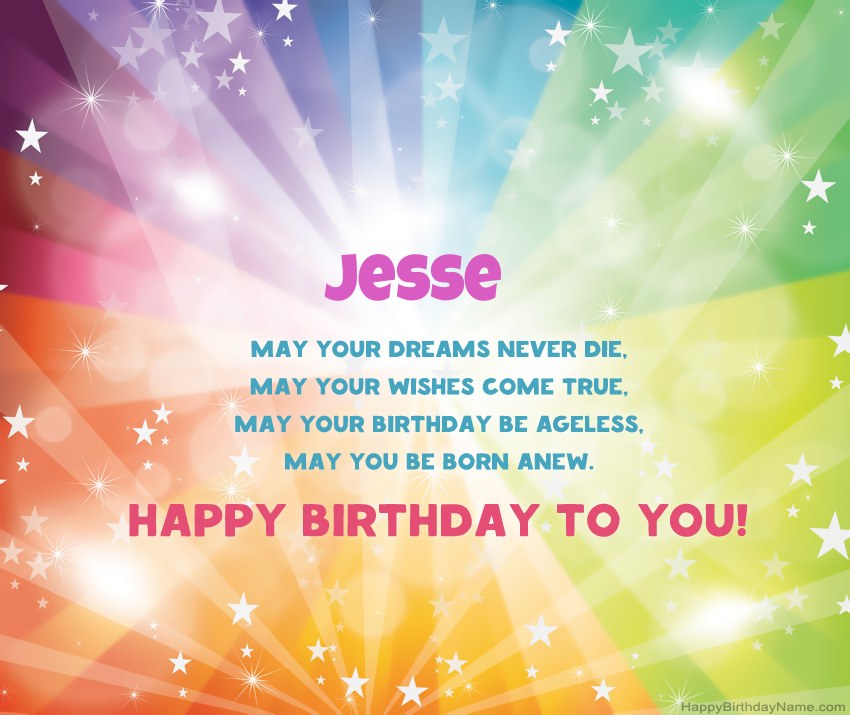 Beautiful Happy Birthday cards for Jesse Beautiful Happy Birthday cards for Jesse