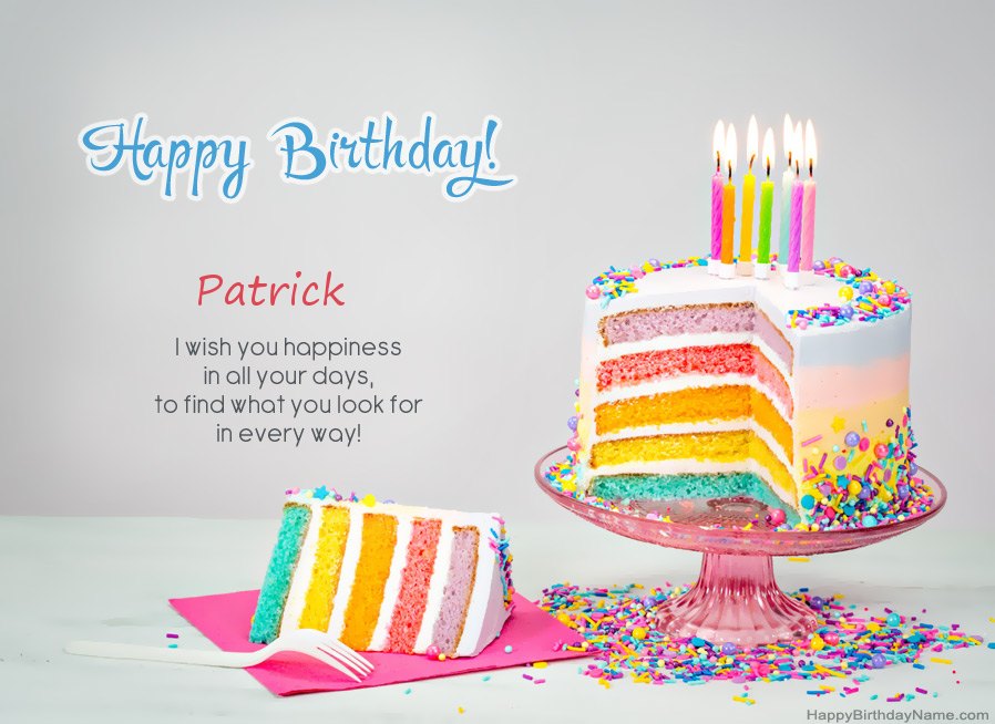 Wishes Patrick for Happy Birthday Wishes Patrick for Happy Birthday
