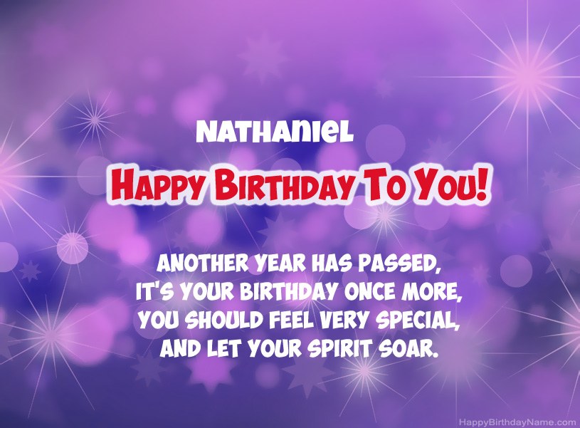 Beautiful pictures for Happy Birthday of Nathaniel Beautiful pictures for Happy Birthday of Nathaniel