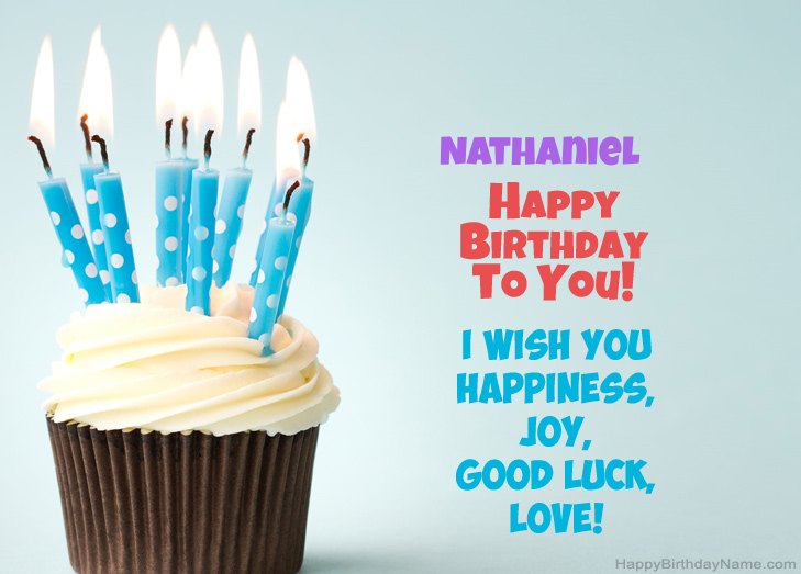 Congratulations for Happy Birthday of Nathaniel Congratulations for Happy Birthday of Nathaniel