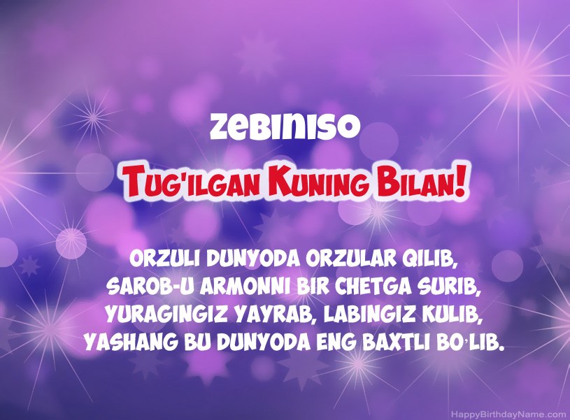 Zebiniso tug Zebiniso tug