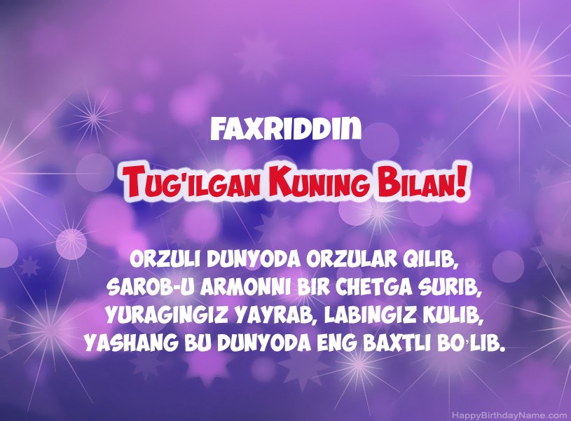 Faxriddin tug Faxriddin tug