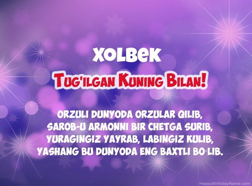Xolbek tug
