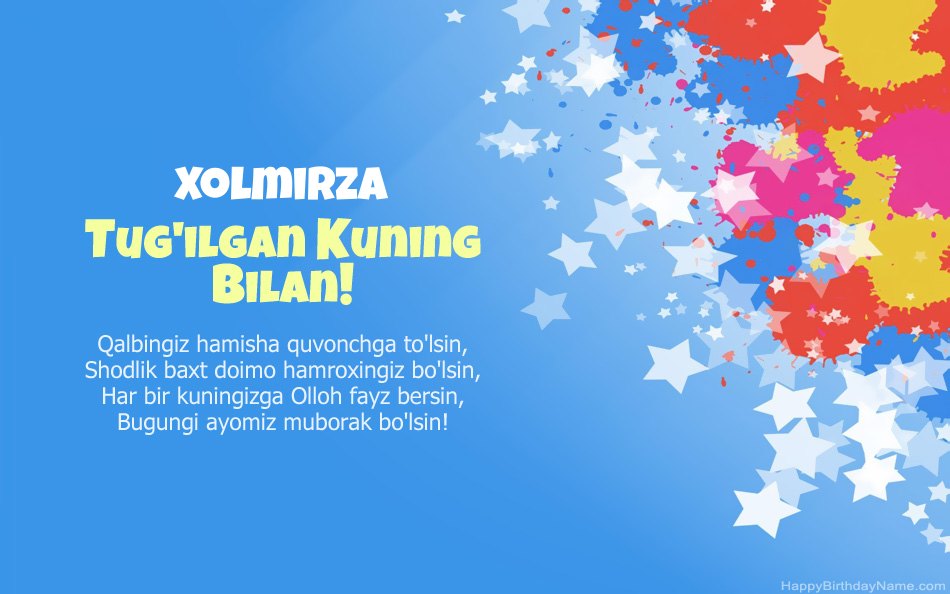 Xolmirza tug