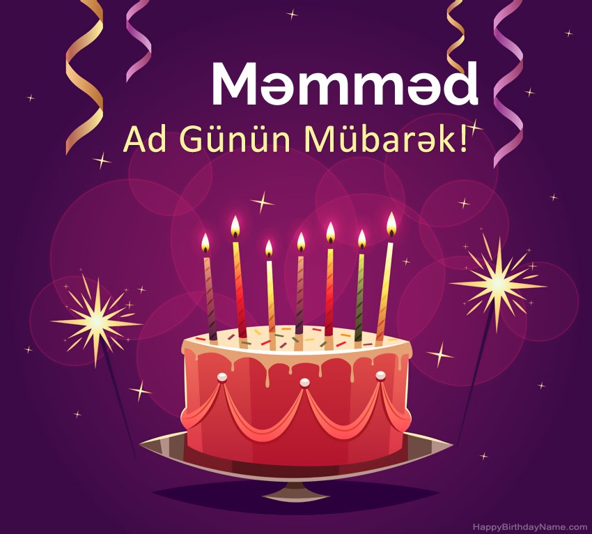 Müqəddəs Doğum Məmməd şəkilləri üçün əyləncəli təbriklər