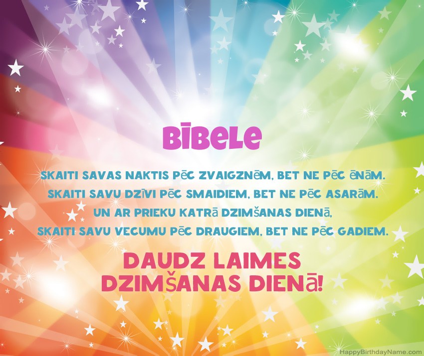 Skaistas daudz laimes dzimšanas dienas kartītes uzņēmumam Bībele Skaistas daudz laimes dzimšanas dienas kartītes uzņēmumam Bībele