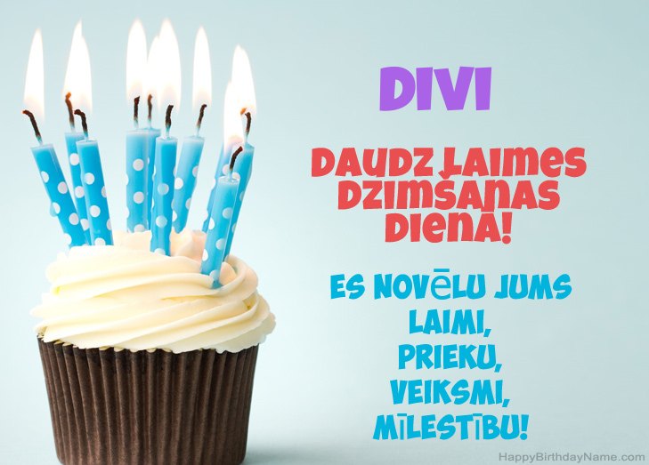Apsveicam ar Divi dzimšanas dienā