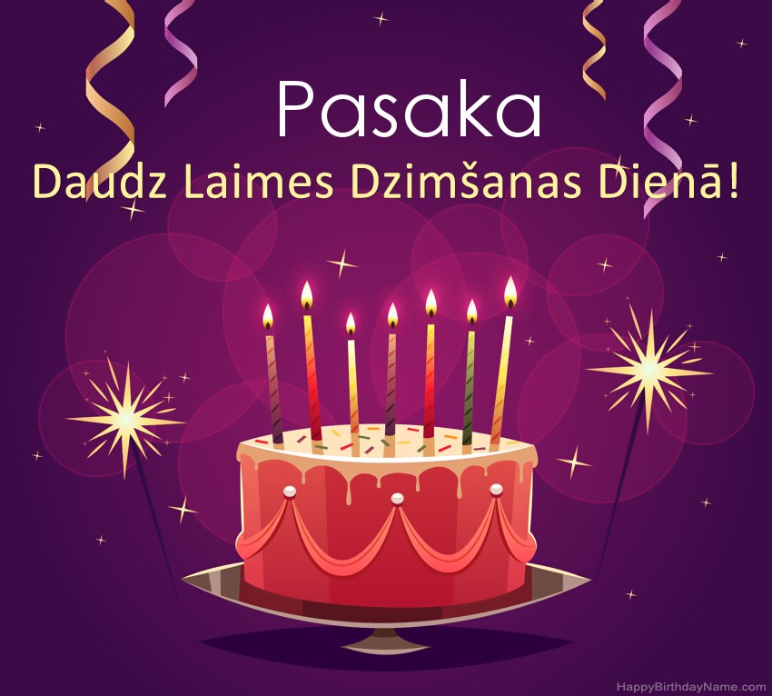 Smieklīgi sveicieni ar laimīgas dzimšanas dienas Pasaka attēliem