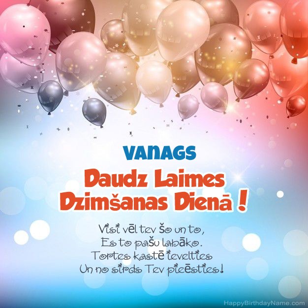 Dzejoļi dzimšanas dienā vietnei Vanags Dzejoļi dzimšanas dienā vietnei Vanags