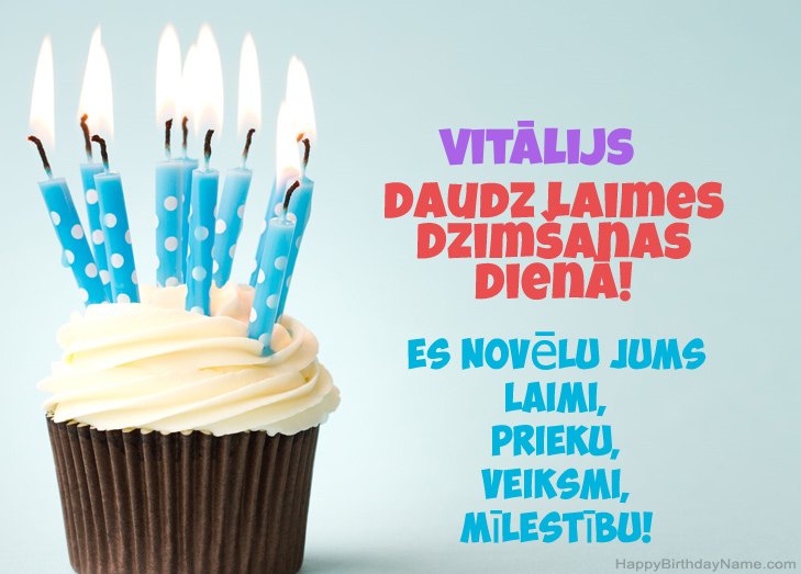 Apsveicam ar Vitālijs dzimšanas dienā Apsveicam ar Vitālijs dzimšanas dienā
