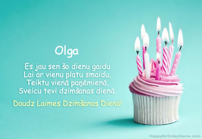 Lejupielādējiet attēlu Happy Birthday Olga Lejupielādējiet attēlu Happy Birthday Olga