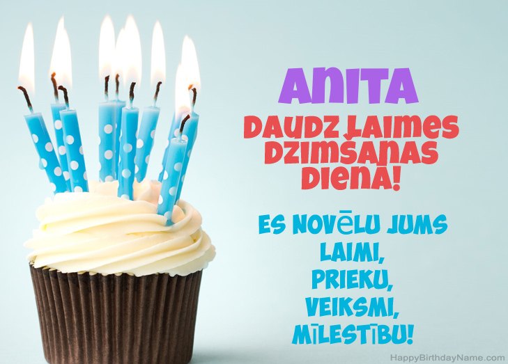Apsveicam ar Anita dzimšanas dienā Apsveicam ar Anita dzimšanas dienā