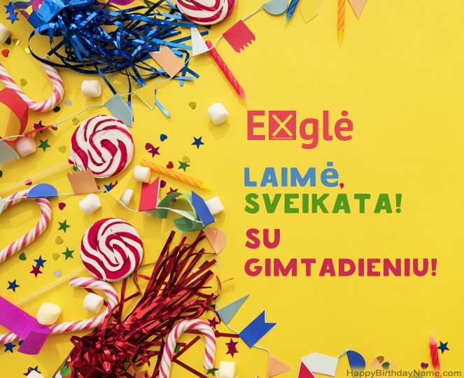 Su Gimtadieniu Ẽglė nuotraukos Su Gimtadieniu Ẽglė nuotraukos