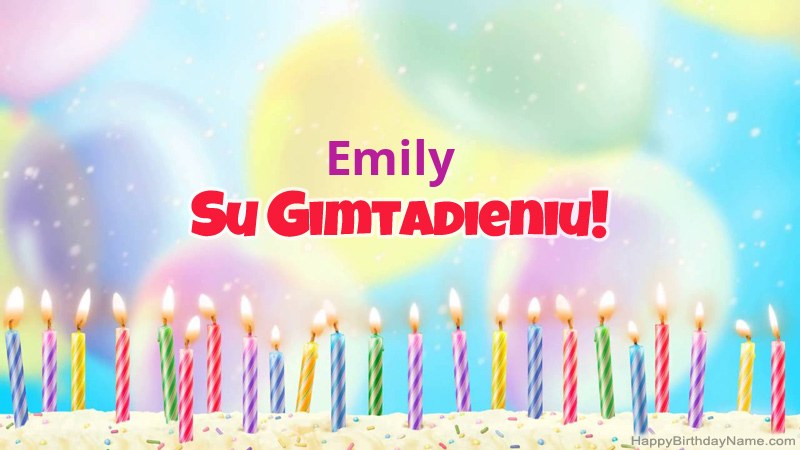 Juokingos gimtadienio atvirukai Emily Juokingos gimtadienio atvirukai Emily