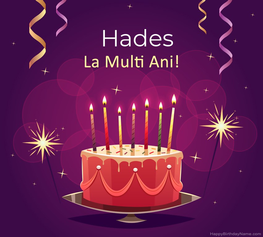 Felicitari haioase pentru pozele la multi ani Hades Felicitari haioase pentru pozele la multi ani Hades