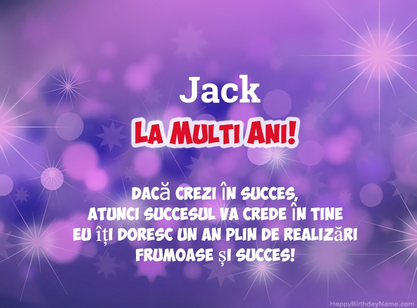 Imagini frumoase pentru mulți ani la Jack Imagini frumoase pentru mulți ani la Jack