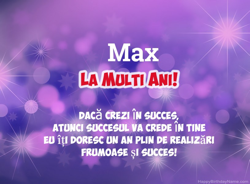 Imagini frumoase pentru mulți ani la Max