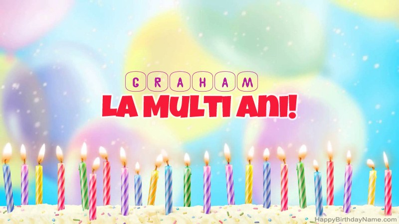 Cărți amuzante la mulți ani pentru Graham