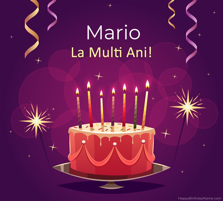 Felicitari haioase pentru pozele la multi ani Mario Felicitari haioase pentru pozele la multi ani Mario