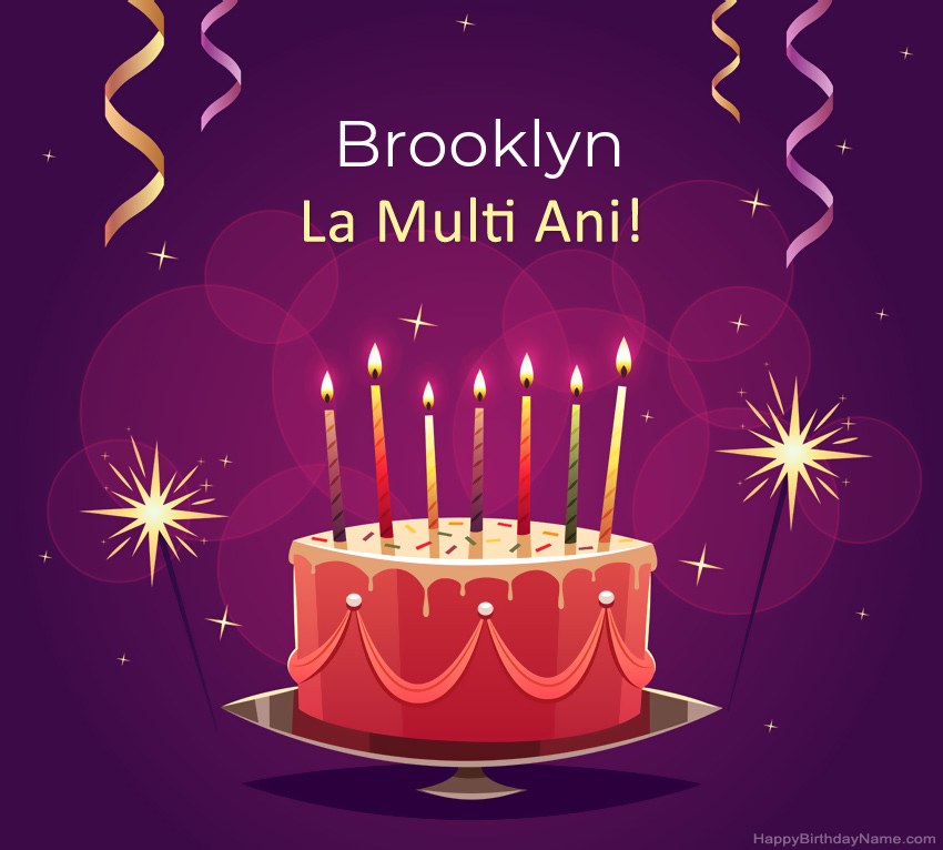 Felicitari haioase pentru pozele la multi ani Brooklyn