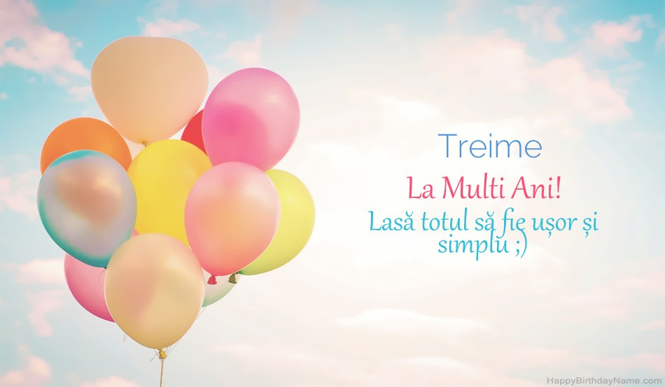 Imagini fericite la mulți ani Treime