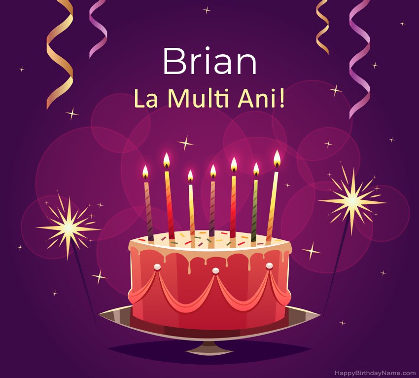 Felicitari haioase pentru pozele la multi ani Brian